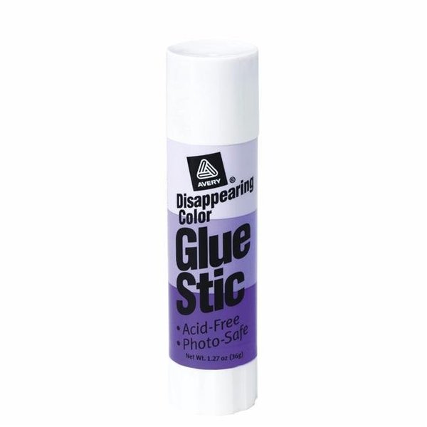 Avery Avery Glue Stick Large Size Disappearing Color 1327953
